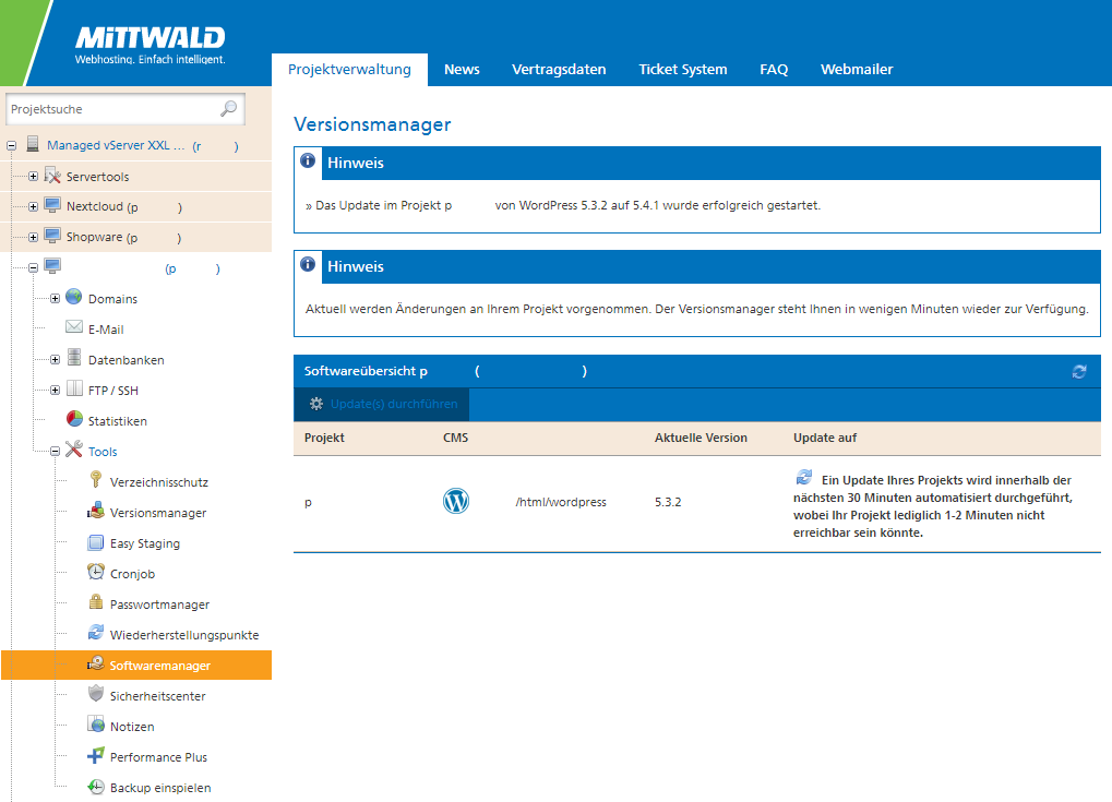 Softwaremanager-Update Softwaremanager Update