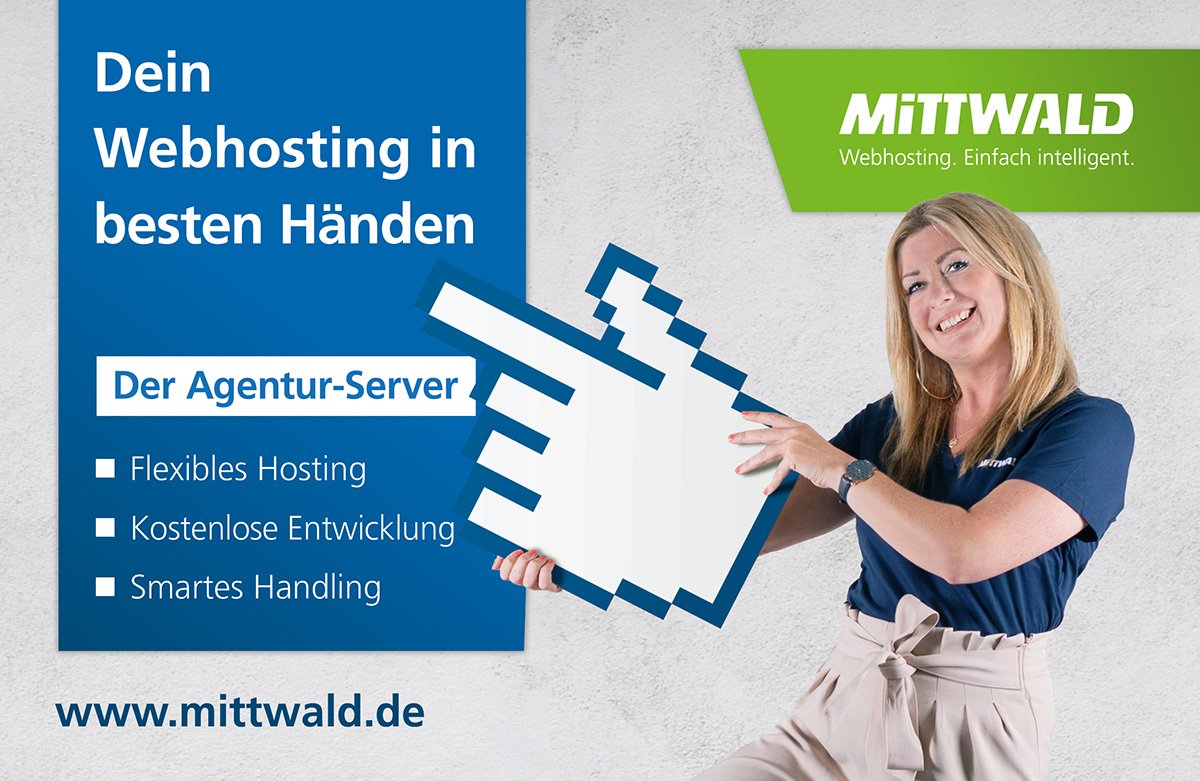 Werbeanzeige Agentur-Server Werbebanner Marianne