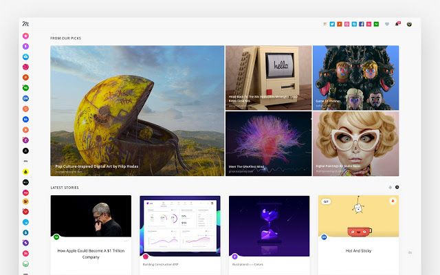 Unterschrift: Branchennews im neuen Tab.