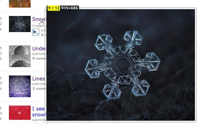 Vergrößert Bilder on Hover.