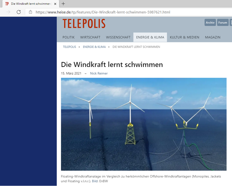 Windkraft Screenshot heise.de