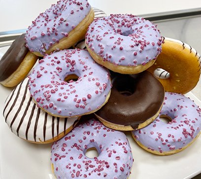 donuts Donut durften beim Donut-Date-MiMiMiMi natürlich nicht fehlen.