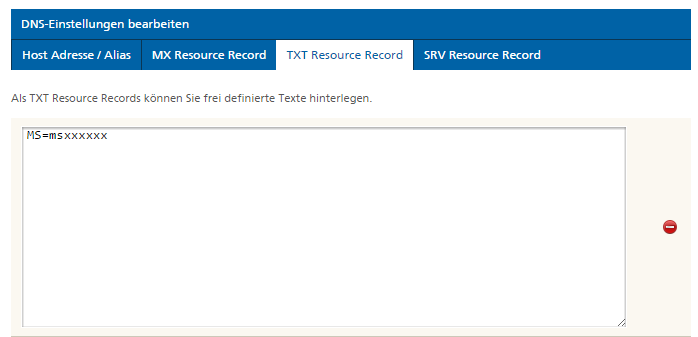 txt resource record