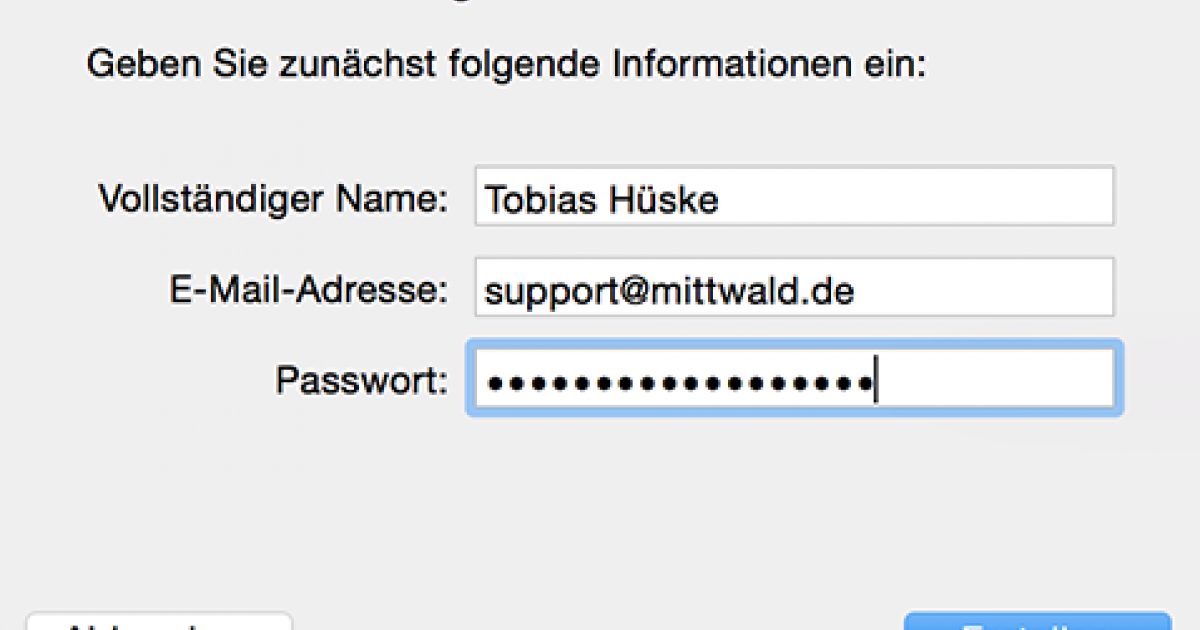 Passwort Email qibas denis