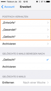 E-Mail Einrichtung IPhone Einstellungen Postfach