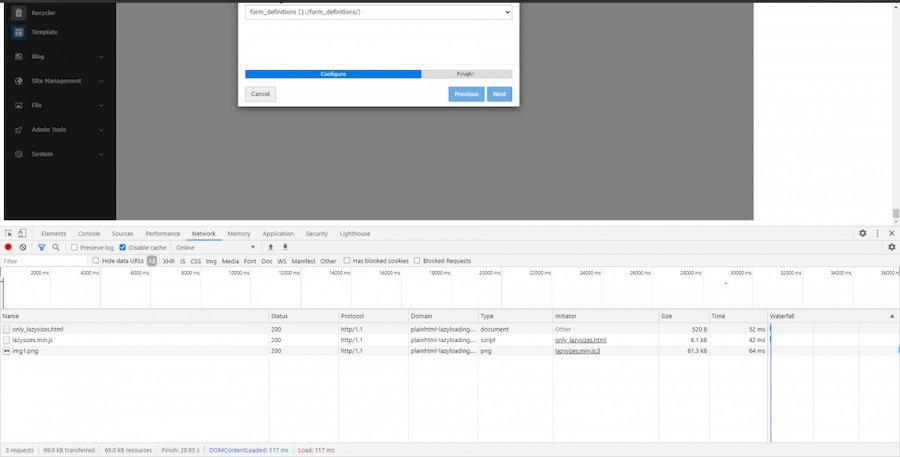 Lazy Loading ist gut für eine besser Performance der Website.