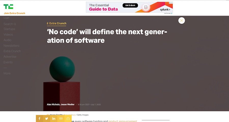 Was bedeutet No Code?