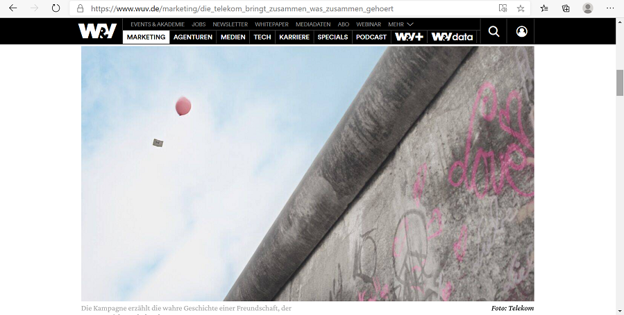 Screenshot wuv.de