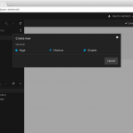 TYPO3 Neos Per Klick auf das "+" oberhalb des Content-Baums können neue Seiten angelegt werden.