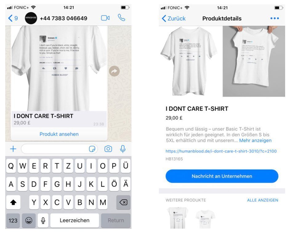Whatsapp Produktkatalog Der WhatsApp Produktkatalog in der Beta-Phase