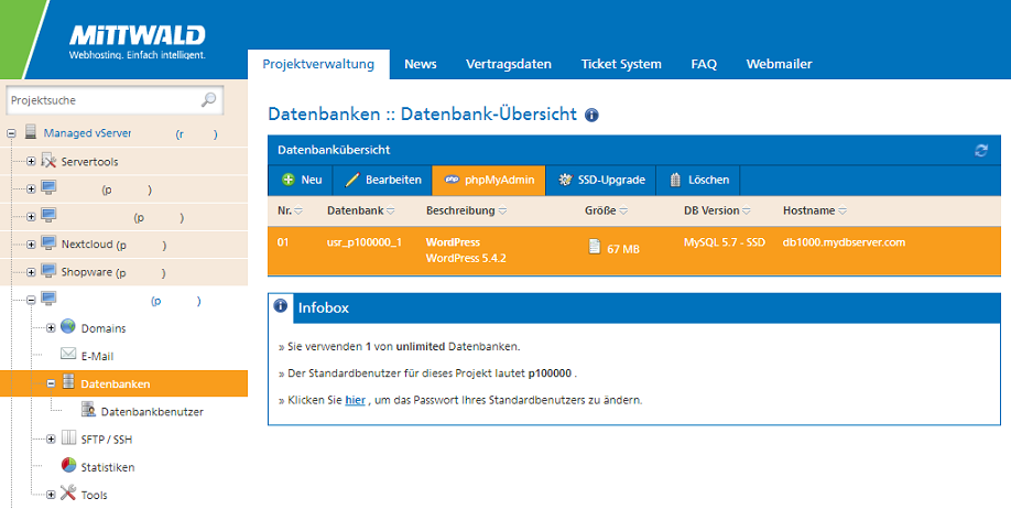 WordPress Base-URL anpassen