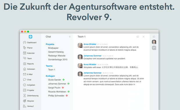 Agenturtools revolver 9