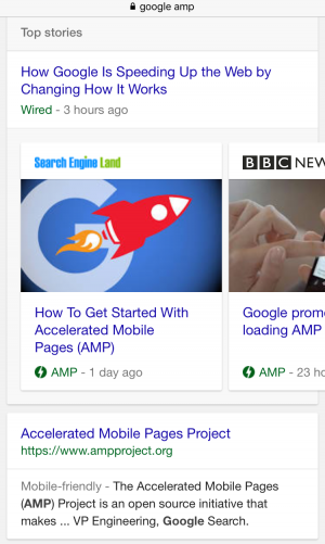 Google AMP SEO Google AMP
