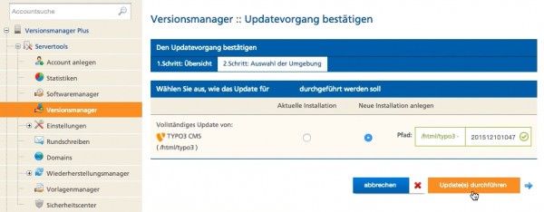 Versionsmanager screenshot_versionsmanager+
