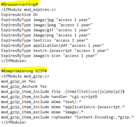 browsercaching htaccess browsercaching