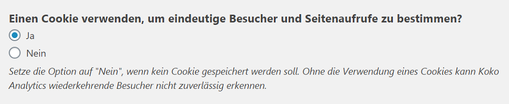Cookies verwenden, um eindeutiger Besucher und Seitenaufrufe zu bestimmen.