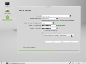 Linux linux festplattenspeicher identität