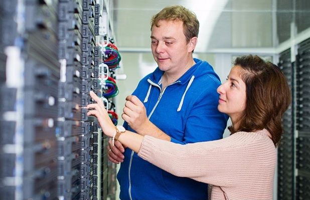 Magento Webshop Experten im Rechenzentrum