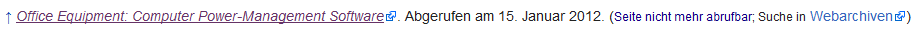 wikipedia defekte links