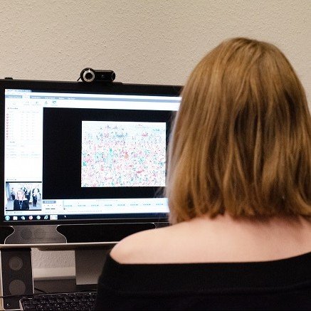 Eyetracking beim Wimmelbild "Wo ist Walter".