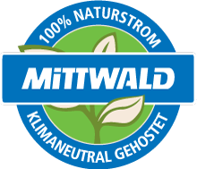 Logo Mittwald Naturstrom Mittwald setzt auf Öko-Strom