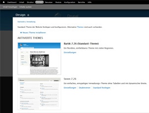 Drupal Backend