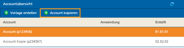 Mittwald Account Kopie
